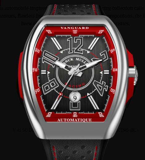 Buy Franck Muller Vanguard Racing Classical Replica Watch for sale Cheap Price V 45 SC DT RACING (ER)